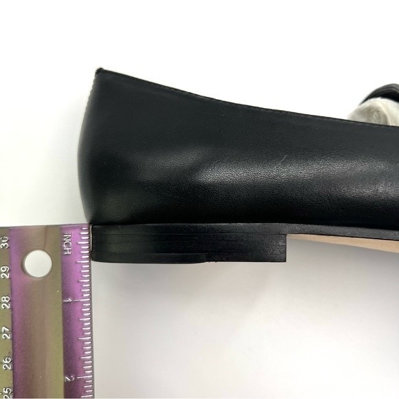 VIA SPIGA Womens Size 34 4 Tigen Black Leather Classic Minimalist Loafers Flats - Picture 15 of 15
